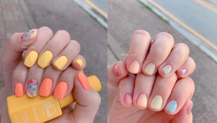 春夏美甲款式2023_夏天美甲款式